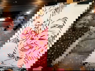 Promo Caricatures by Tom Caricaturist Durham