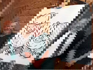 Promo Caricatures by Tom Caricaturist Durham