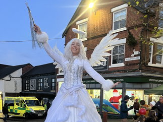 Promo Fiyre Circus Collective Stilt and Fire Performer Staffordshire