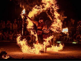 Promo Ruby Reverie Fire Performer London