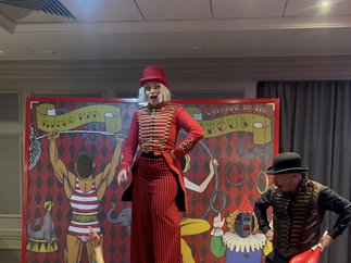 Promo Fiyre Circus Collective Stilt and Fire Performer Staffordshire