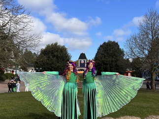 Promo Fiyre Circus Collective Stilt and Fire Performer Staffordshire