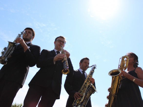 Promo Brava Saxophone Quartet Jazz Band Dorset
