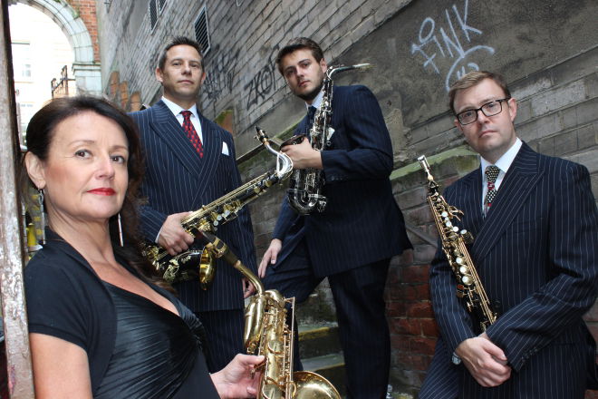 Promo Brava Saxophone Quartet Jazz Band Dorset