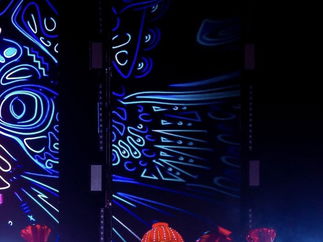 Promo Wonderful RED LED show LED Dance Show Hertfordshire