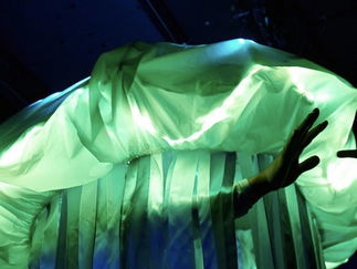 Promo Mysterious WHITE LED show LED Dance Show Hertfordshire