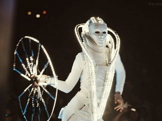 Promo Mysterious WHITE LED show LED Dance Show Hertfordshire