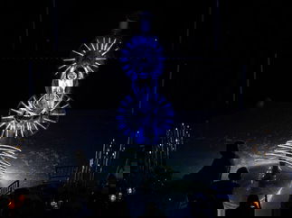 Promo Mysterious WHITE LED show LED Dance Show Hertfordshire