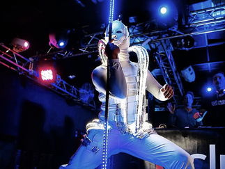 Promo Mysterious WHITE LED show LED Dance Show Hertfordshire