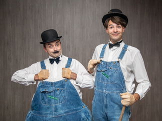 Promo Laurel and Hardy Lookalike Lookalike Oxfordshire