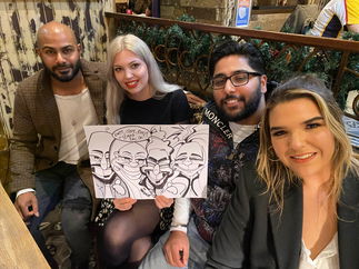 Promo Neil Thomson Caricaturist Glasgow