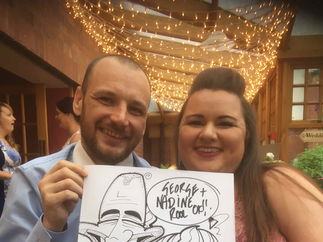 Promo Neil Thomson Caricaturist Glasgow