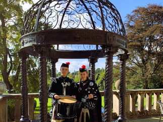 Promo Drums and Pipes Piper Edinburgh