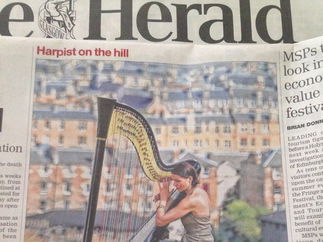 Promo Beautiful Harp Harpist London