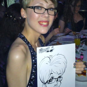 Promo Adam Crazy Caricatures  Cheshire