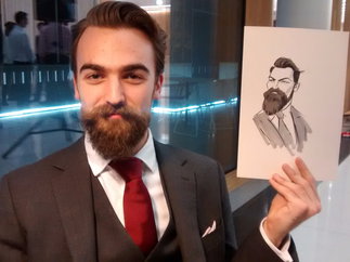 Promo Mark Reeve Caricaturist London