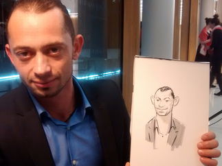 Promo Mark Reeve Caricaturist London