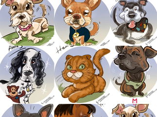 Promo Francesco Digital Caricatures Digital Caricaturist London