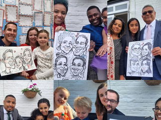 Promo Francesco Caricatures Caricaturist London
