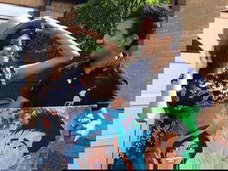 Promo Face To Face Caricaturist Duo Leicestershire