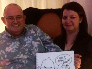 Promo Neil Thomson Caricaturist Glasgow