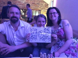 Promo Sam The Caricaturist Caricaturist Leicestershire