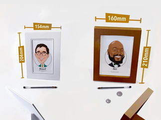 Promo Wedding Favour Caricatures Digital Caricaturist Bedfordshire