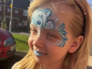 Promo Delightful Faces Face Painter Worcestershire