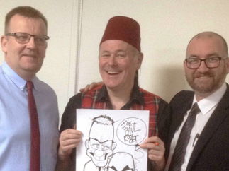 Promo Neil Thomson Caricaturist Glasgow