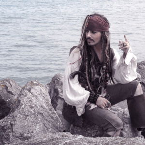 Promo Captain Jack Sparrow Lookalike  West Sussex