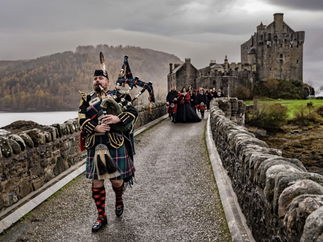 Promo Highland Bagpiper Piper Highland