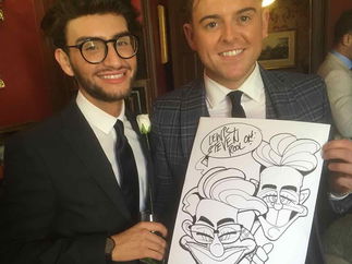 Promo Neil Thomson Caricaturist Glasgow