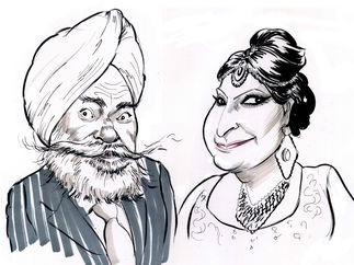 Promo Mark Reeve Caricaturist London