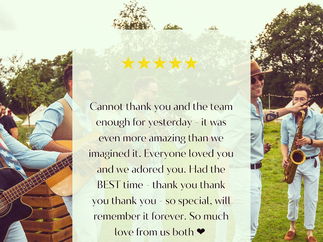 Promo In The Red Luxury Showband Midlothian