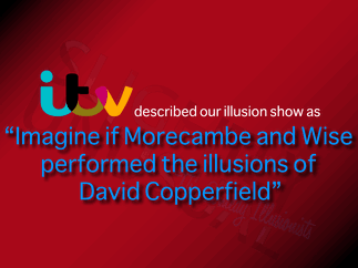 Promo The Comedy Illusionists Comedy Magic Stage Show Staffordshire