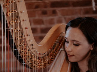 Promo Elegant Harp Harpist Manchester