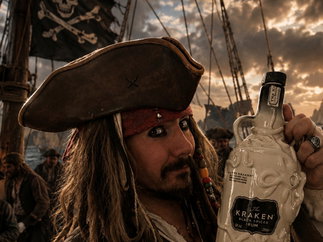 Promo Jack The Caribbean Pirate Lookalike Glasgow