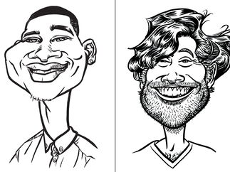 Promo ToonAru Caricatures Caricaturist Suffolk