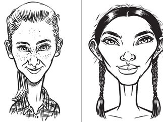 Promo ToonAru Caricatures Caricaturist Suffolk