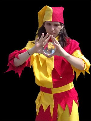 Promo Jugglers In Jester Costume  Leicestershire