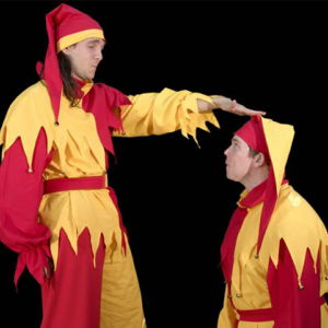 Promo Jugglers In Jester Costume  Leicestershire
