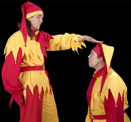 Promo Jugglers In Jester Costume  Leicestershire