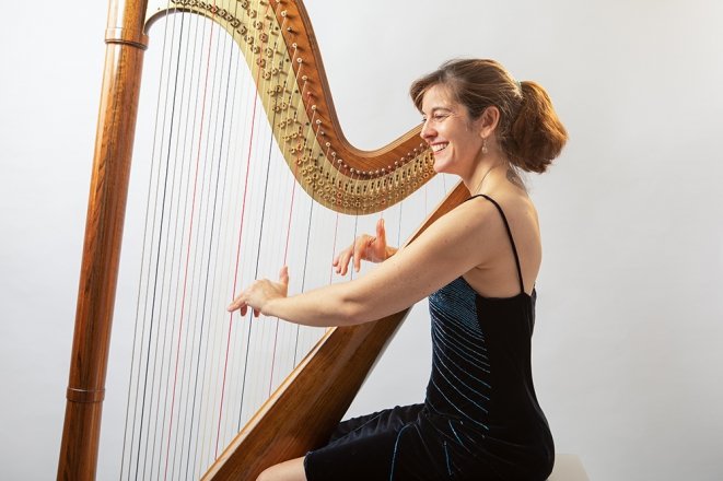 Promo J H Harp (Harpist) Concert Harpist Somerset