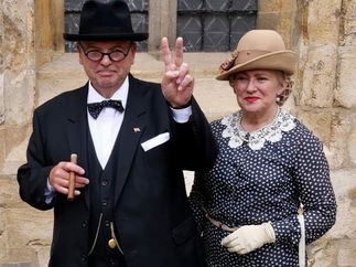Promo Winston Churchill Lookalike Winston Churchill and Mrs Churchill Lookalikes Cheshire