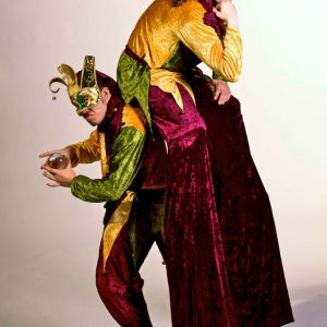 Promo Jugglers In Jester Costume  Leicestershire