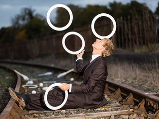 Promo Comedy Juggler Street Performer Bristol