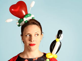 Promo Christmas Twistery Christmas Themed Balloon Artist Bristol