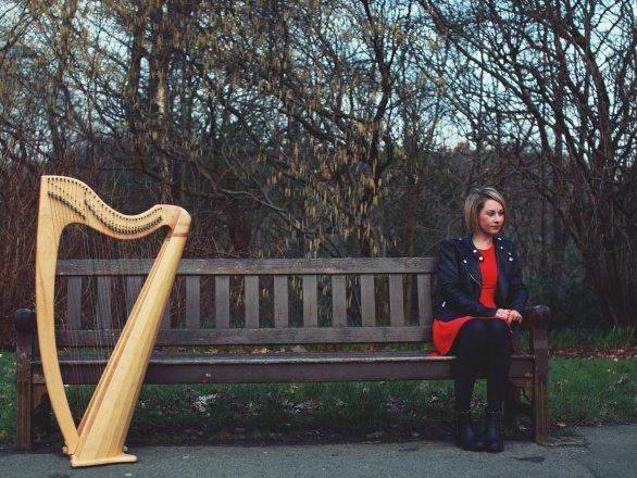Promo Katie M Gaelic / Scottish Harpist and Singer Outer Hebrides
