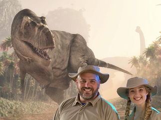 Promo Online Jurassic Dinosaur Party Virtual Entertainment Staffordshire