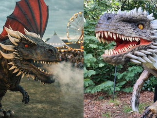 Promo Animatronic Dragons Costume Character London